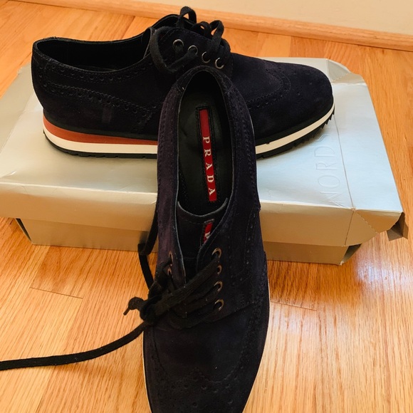 Prada Suede Oxford - Picture 1 of 6